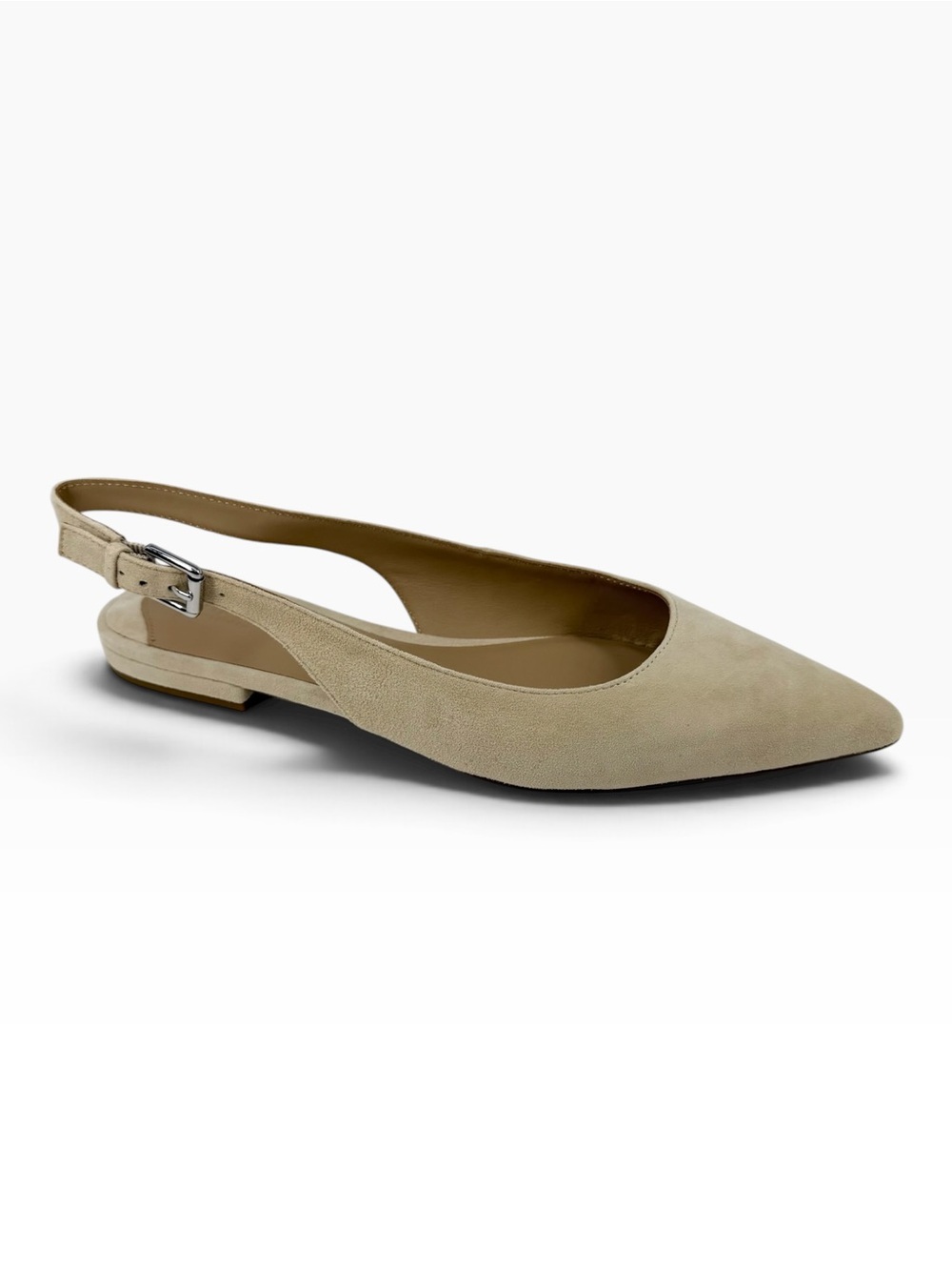 Lauren Ralph Lauren Women's Londyn Slingback Flats Sand Dune Size 9